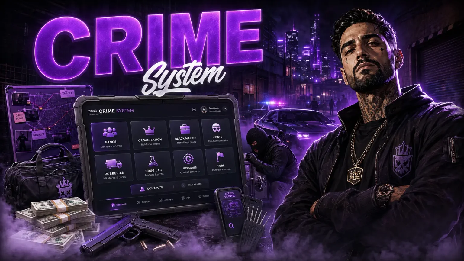 Crime System Monthly