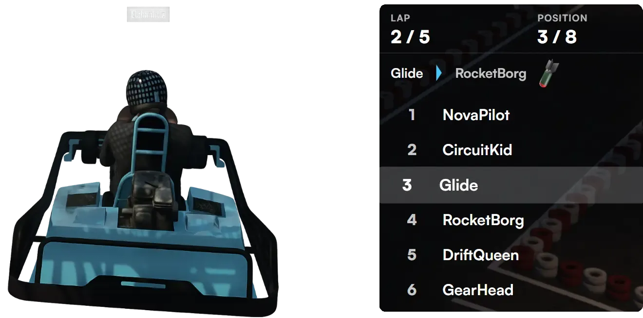 Live Leaderboard & Combat Feed