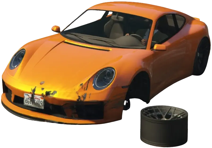 Realistic Wheel Damage