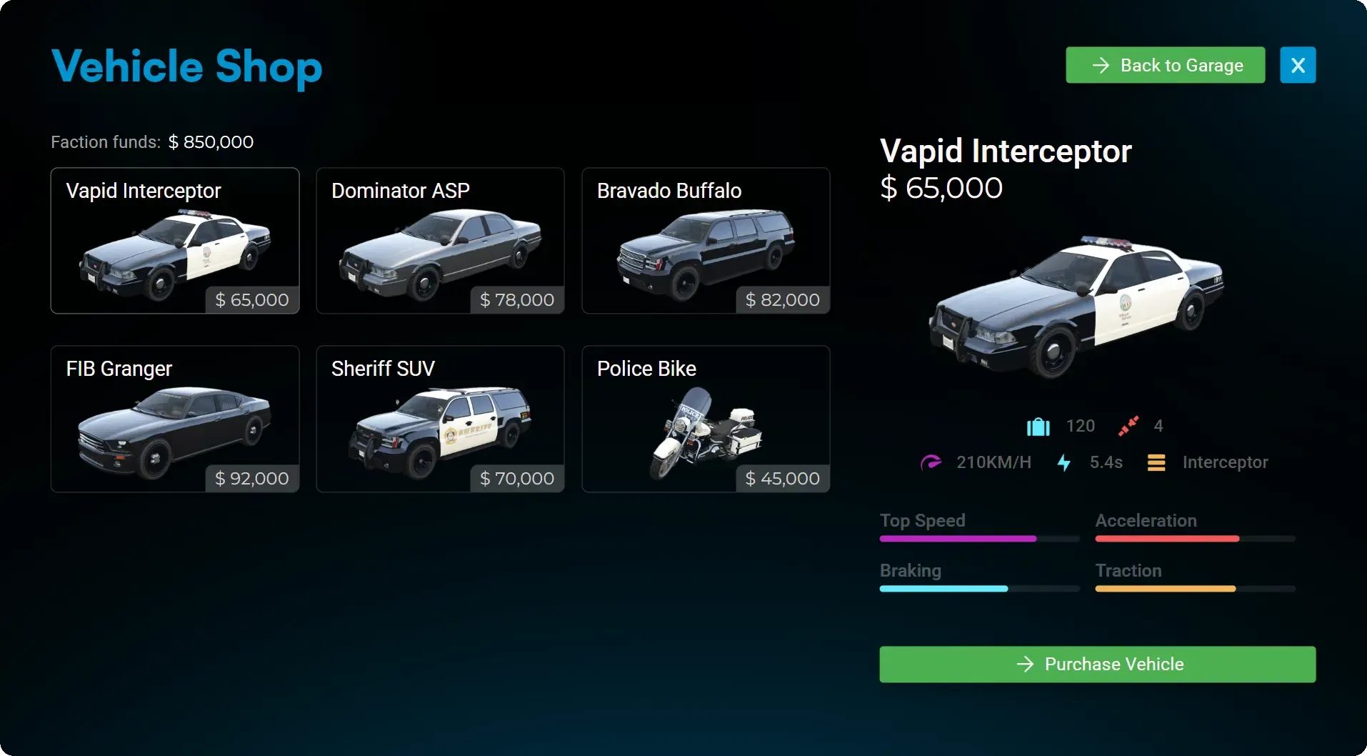 Garage & Vehicle Shop