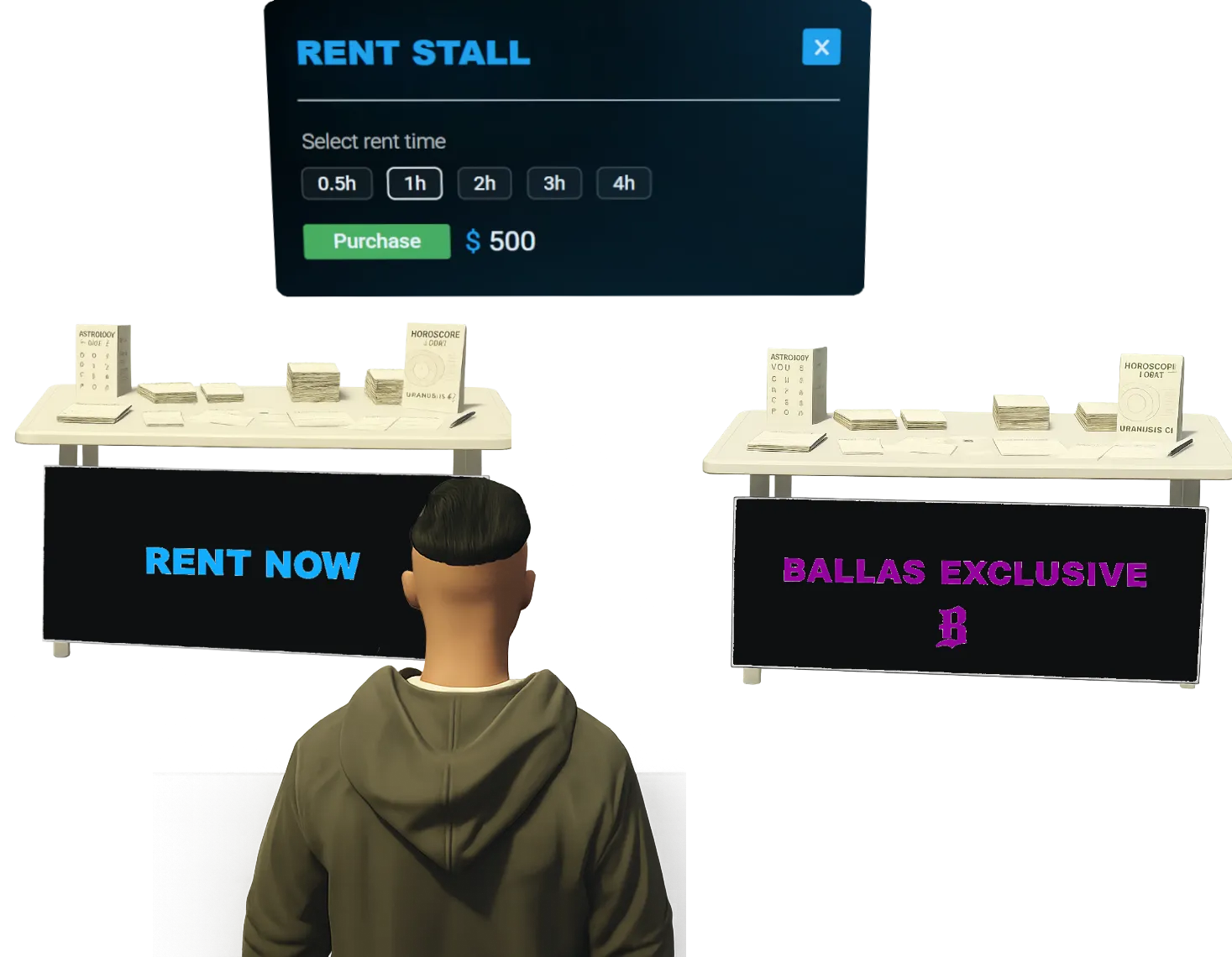 Player-Owned Stalls