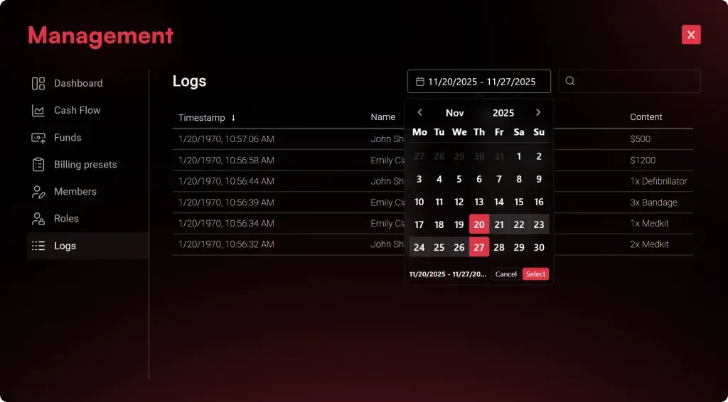 Next-Gen Boss Menu