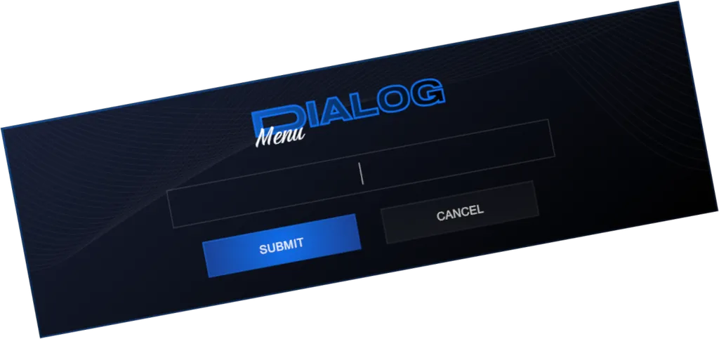 Modernized Dialog Interface