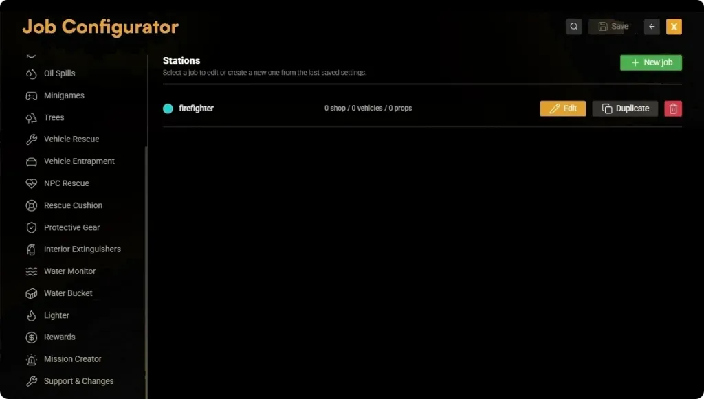 In-Game Configuration