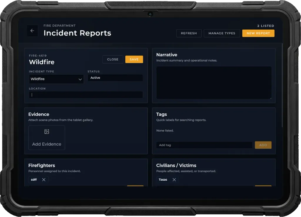 Incident Reports