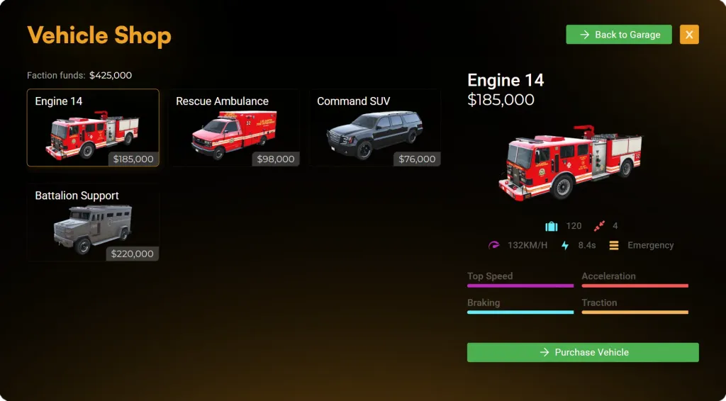 Garage & Vehicle Shop