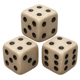 Transparent PNG of the GTA V item 3_dices