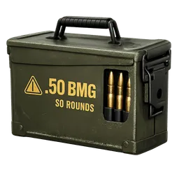 Transparent PNG of the GTA V item 50_bmg_ammo_box_1