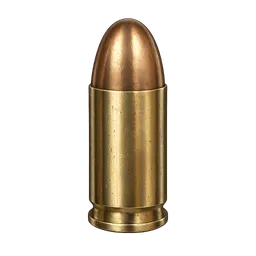 Transparent PNG of the GTA V item 9_mm_bullet