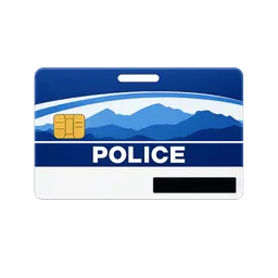 Transparent PNG of the GTA V item a_blue_and_white_official_looking_police_access_swipe_card_for_blue_mountains
