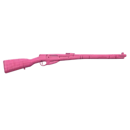 Transparent PNG of the GTA V item a_pink_wireframe_mosin