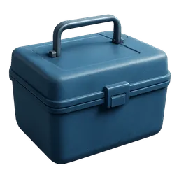 Transparent PNG of the GTA V item a_small_lunchbox_that_is_made_ouf_of_plastic_with_a_metal_handle