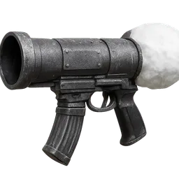 Transparent PNG of the GTA V item a_snowlauncher_weapon