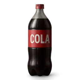Transparent PNG of the GTA V item a_two_litre_bottle_of_coke_with_an_ecola_label
