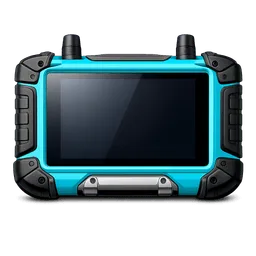 Transparent PNG of the GTA V item a_vehicle_tuning_tablet_gadget_with_cyan_colour