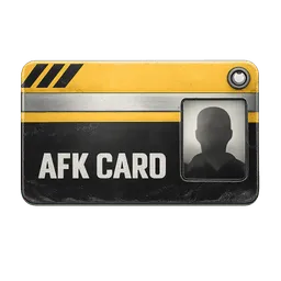 Transparent PNG of the GTA V item afk_card