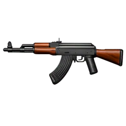 Transparent PNG of the GTA V item ak_47_1
