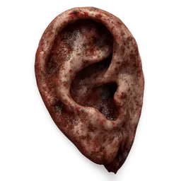 Transparent PNG of the GTA V item ake_an_item_image_of_zombie_ear
