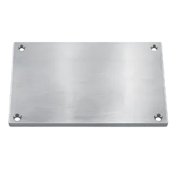 Transparent PNG of the GTA V item aluminum_plate