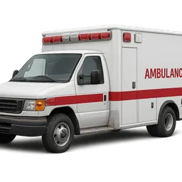 Transparent PNG of the GTA V item ambulance_2