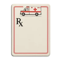 Transparent PNG of the GTA V item ambulance_prescription