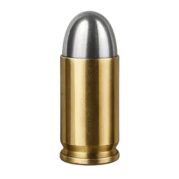 Transparent PNG of the GTA V item ammo_45_clean_bullet