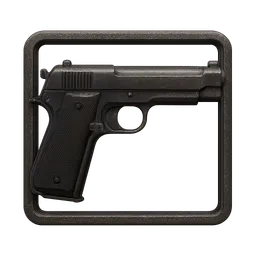 Transparent PNG of the GTA V item appistol_frame