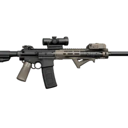 Transparent PNG of the GTA V item ar15_policy_rifle