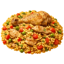 Transparent PNG of the GTA V item arroz_con_pollo