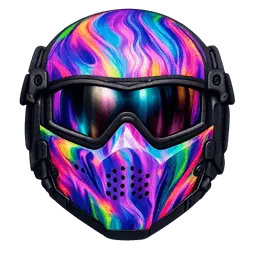 Transparent PNG of the GTA V item at_skin_trippy