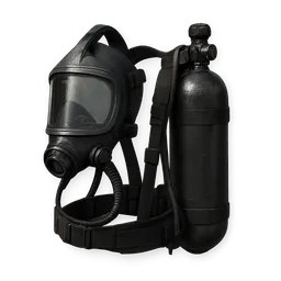 Transparent PNG of the GTA V item atemschutzger_t