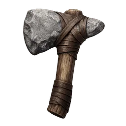 Transparent PNG of the GTA V item axt_aus_stein