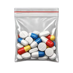 Transparent PNG of the GTA V item baggie_with_pills