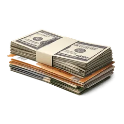 Transparent PNG of the GTA V item bargeld