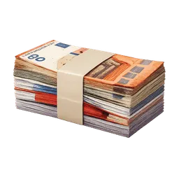 Transparent PNG of the GTA V item bargeld_euroscheine