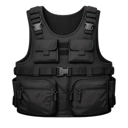 Transparent PNG of the GTA V item black_lite_vest