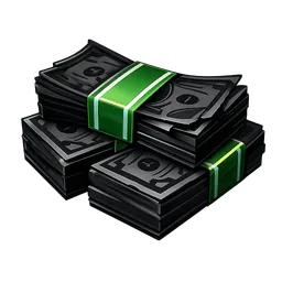 Transparent PNG of the GTA V item black_money_that_you_get_from_robbery_1