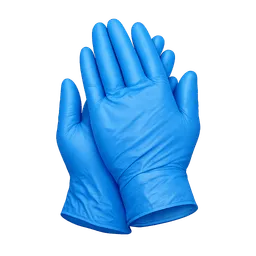 Transparent PNG of the GTA V item blue_gloves