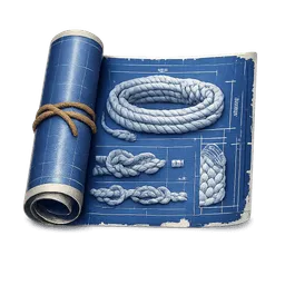 Transparent PNG of the GTA V item blueprint_de_uma_corda