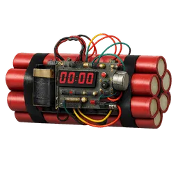 Transparent PNG of the GTA V item blueprint_explosief