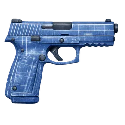 Transparent PNG of the GTA V item blueprint_pistol_2