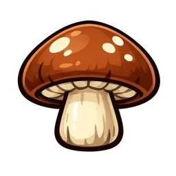Transparent PNG of the GTA V item brown_mushroom
