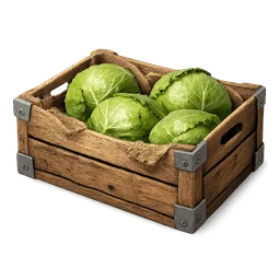 Transparent PNG of the GTA V item cabbage_box