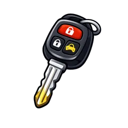 Transparent PNG of the GTA V item car_key