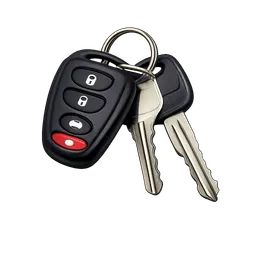 Transparent PNG of the GTA V item car_keys_1