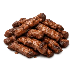 Transparent PNG of the GTA V item carne_frita_carne_bovina_frita_tiras_de_carne_bovina_fritas_e_douradas_na_frigid