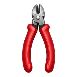 Transparent PNG of the GTA V item cartoon_style_side_cutters_with_red_handle