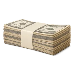 Transparent PNG of the GTA V item cash_10