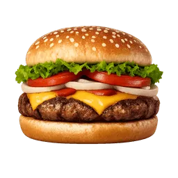 Transparent PNG of the GTA V item cheeseburger_1
