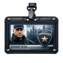 Transparent PNG of the GTA V item city_commander_identification_1
